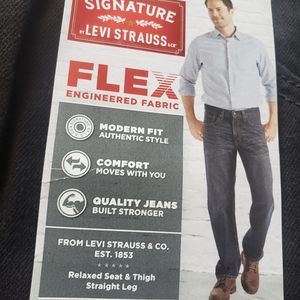 Men's Levi Strauss black jeans